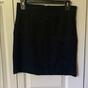 Black Garage mini skirt